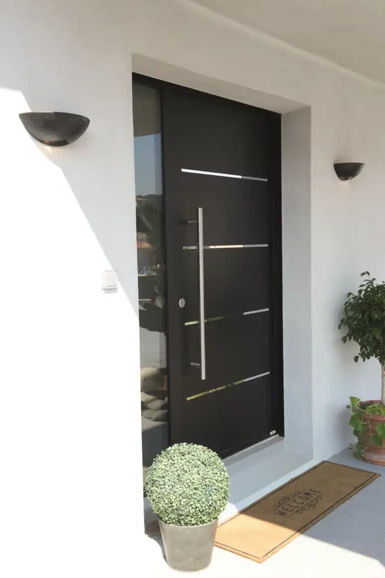 ZILTEN alu zilten porte entrée noir