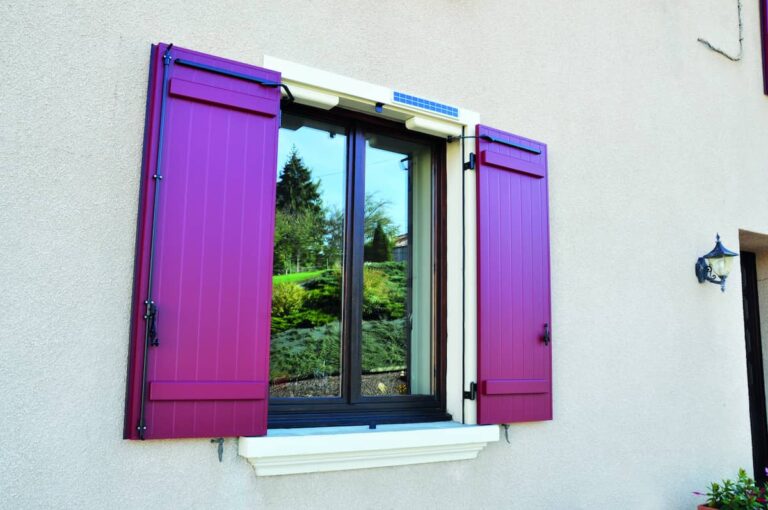 Volet battant motorisé