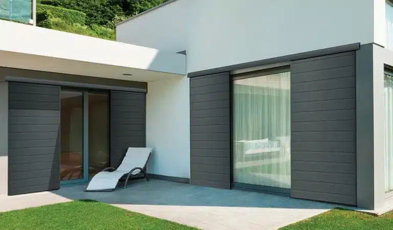 Volet coulissant Gris anthracite