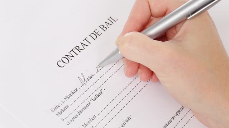 Personnes qui signe un bail