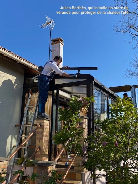 Julien Barthès, protection solaire l'été